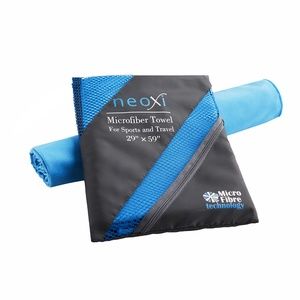 X-Large Microfiber Towel 29”x59” for travel, camping, yoga, etc..